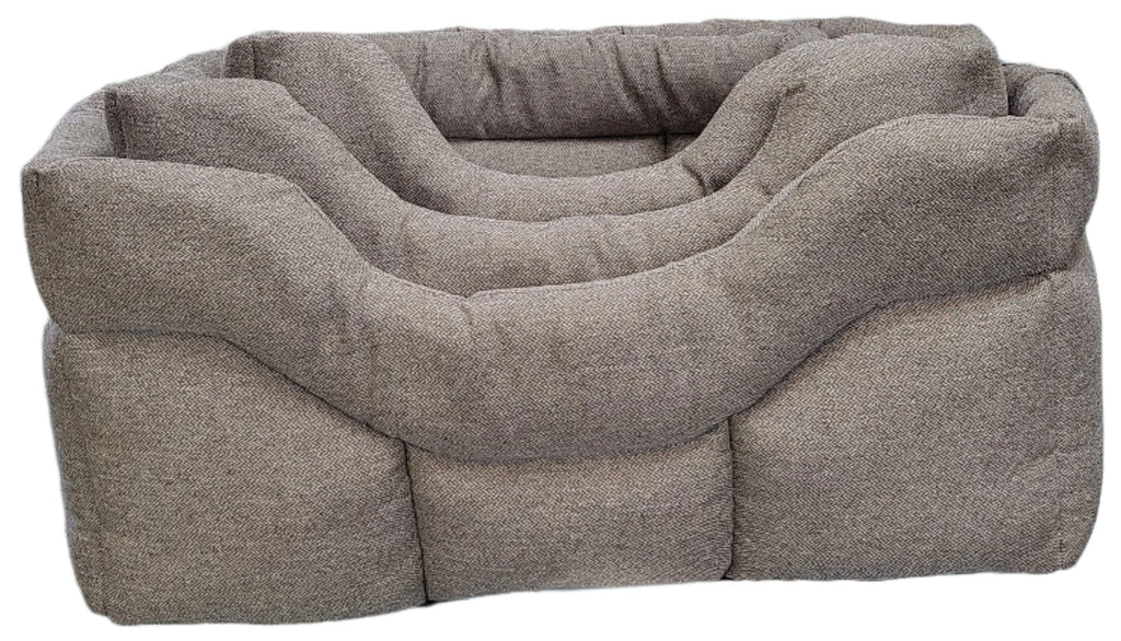 Country Dog Premium Orkney Tweed High-Sided Rectangular Dog Bed
