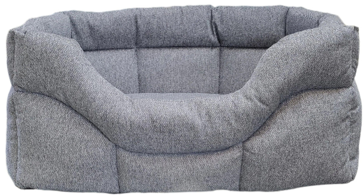 Country Dog Premium Orkney Tweed High-Sided Rectangular Dog Bed