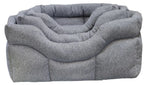 Country Dog Premium Orkney Tweed High-Sided Rectangular Dog Bed