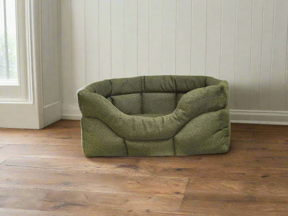 Country Dog Premium Orkney Tweed High-Sided Rectangular Dog Bed