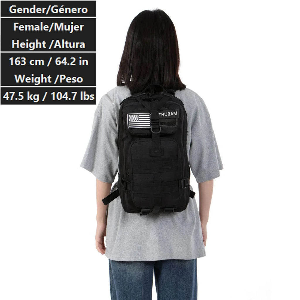 Thuram 30L / 50L Tactical Backpack for Hiking, Camping & Fishing