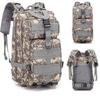 QT&QY 30L/50L MOLLE Tactical Backpack for Hiking & Travel
