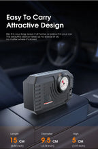 CARSUN Mini Air Pump Tire Inflator Car Electric Mini 20L/Min Portable Air Compressor For Car Motorcycles Bicycle Inflatable