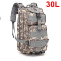 QT&QY 30L/50L MOLLE Tactical Backpack for Hiking & Travel