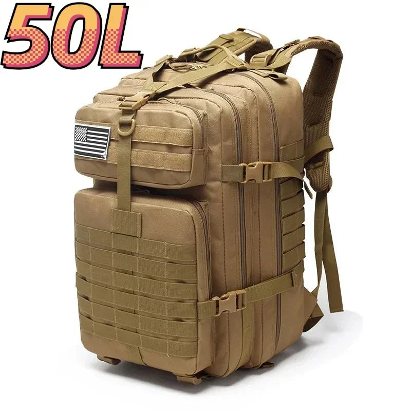 Thuram 30L / 50L Tactical Backpack for Hiking, Camping & Fishing