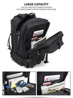 QT&QY 30L/50L MOLLE Tactical Backpack for Hiking & Travel