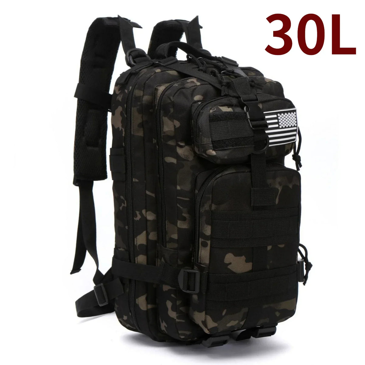 Thuram 30L / 50L Tactical Backpack for Hiking, Camping & Fishing