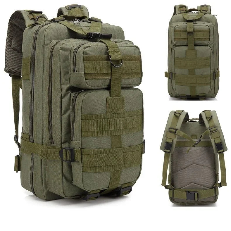 QT&QY 30L/50L MOLLE Tactical Backpack for Hiking & Travel