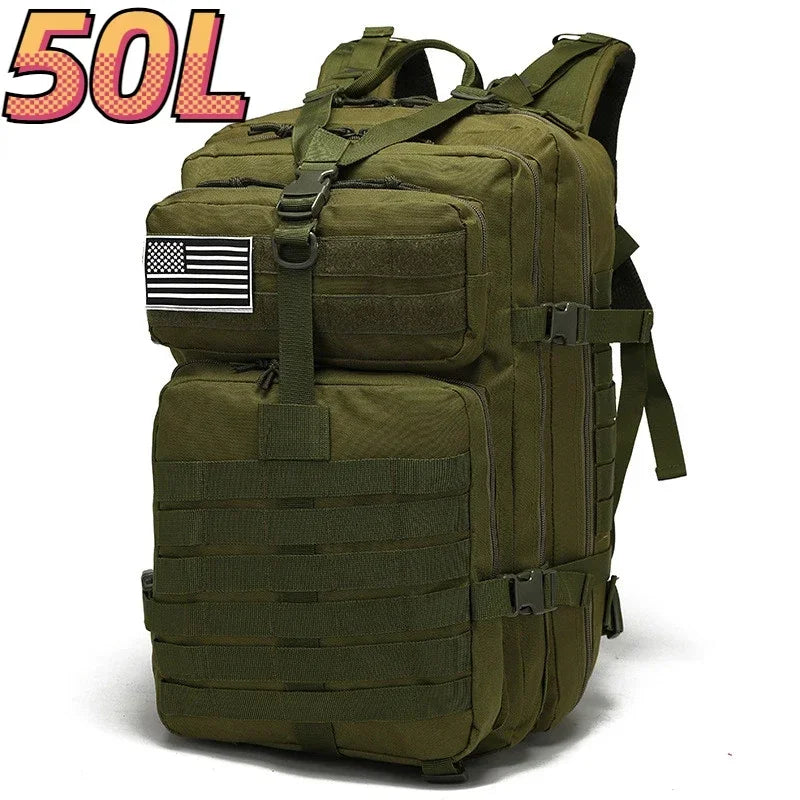 Thuram 30L / 50L Tactical Backpack for Hiking, Camping & Fishing