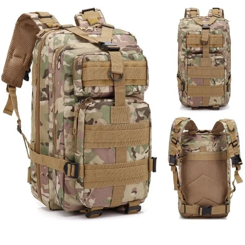 QT&QY 30L/50L MOLLE Tactical Backpack for Hiking & Travel