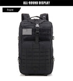 QT&QY 30L/50L MOLLE Tactical Backpack for Hiking & Travel