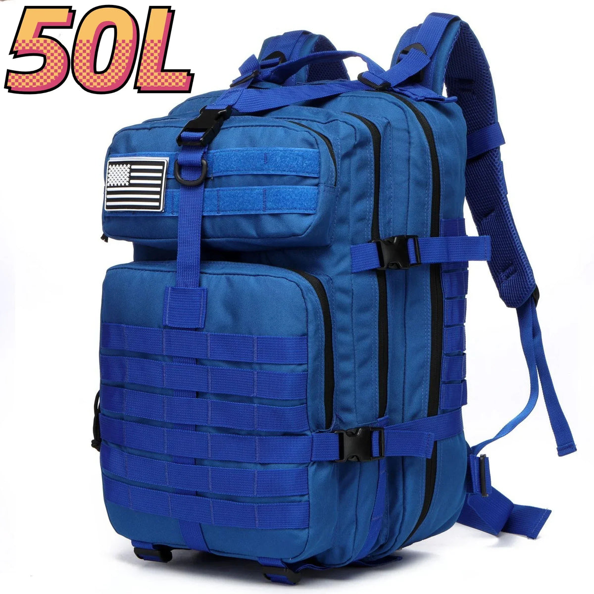 Thuram 30L / 50L Tactical Backpack for Hiking, Camping & Fishing