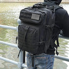 QT&QY 30L/50L MOLLE Tactical Backpack for Hiking & Travel