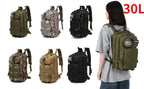 Thuram 30L / 50L Tactical Backpack for Hiking, Camping & Fishing