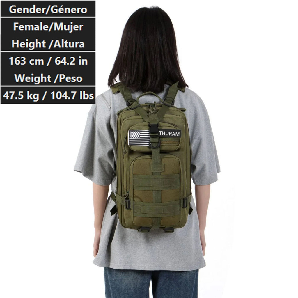 Thuram 30L / 50L Tactical Backpack for Hiking, Camping & Fishing