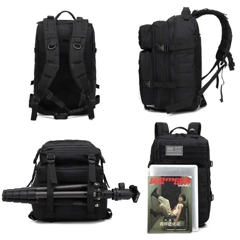Thuram 30L / 50L Tactical Backpack for Hiking, Camping & Fishing