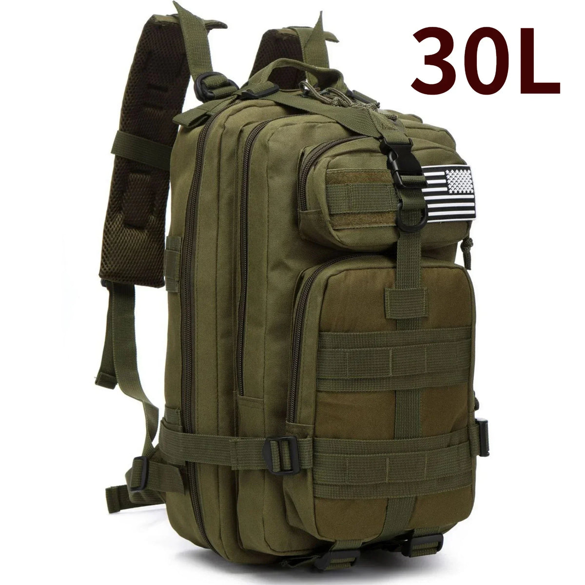 Thuram 30L / 50L Tactical Backpack for Hiking, Camping & Fishing