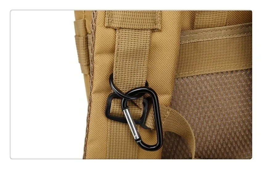 QT&QY 30L/50L MOLLE Tactical Backpack for Hiking & Travel