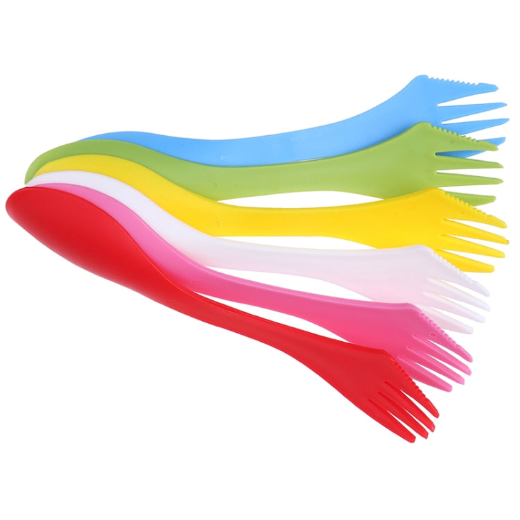 2-Set Heat-Resistant Camping Cutlery – Spoon, Fork & Knife