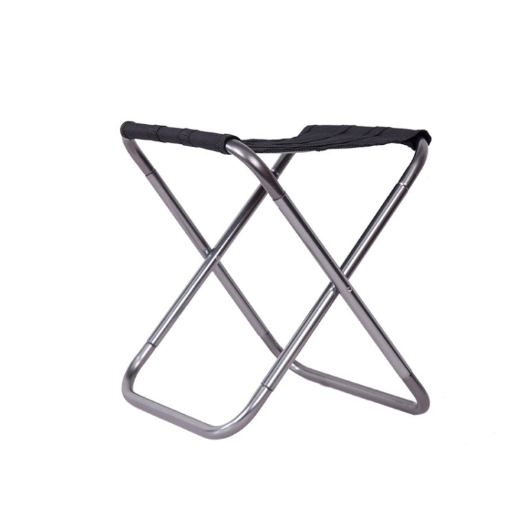 Ultralight Folding Camping Stool – Aluminium Frame, 85kg Capacity