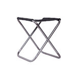 Ultralight Folding Camping Stool – Aluminium Frame, 85kg Capacity