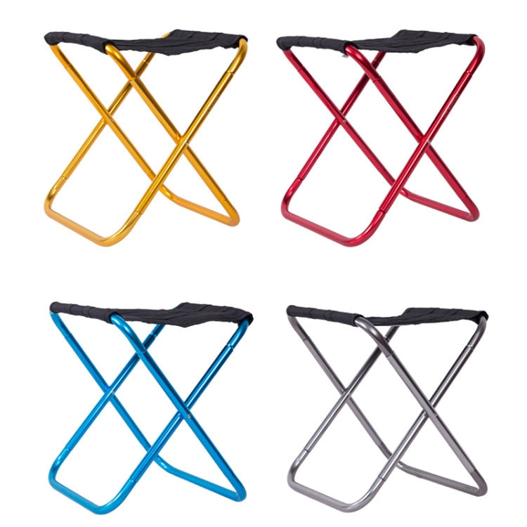 Ultralight Folding Camping Stool – Aluminium Frame, 85kg Capacity