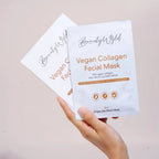 Raw Beauty Lab Vegan Collagen Face Mask – Box of 4