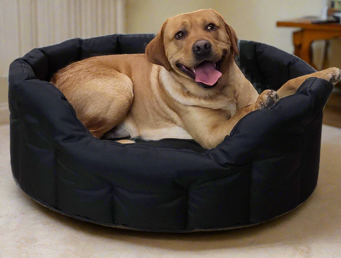 Country Dog Heavy Duty Waterproof Oval Dog Bed
