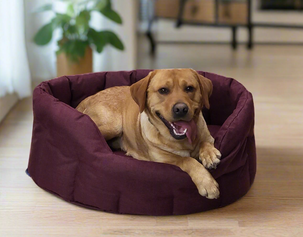 Country Dog Heavy Duty Waterproof Oval Dog Bed