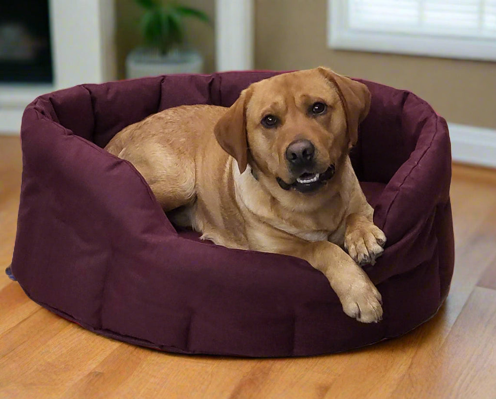 Country Dog Heavy Duty Waterproof Oval Dog Bed