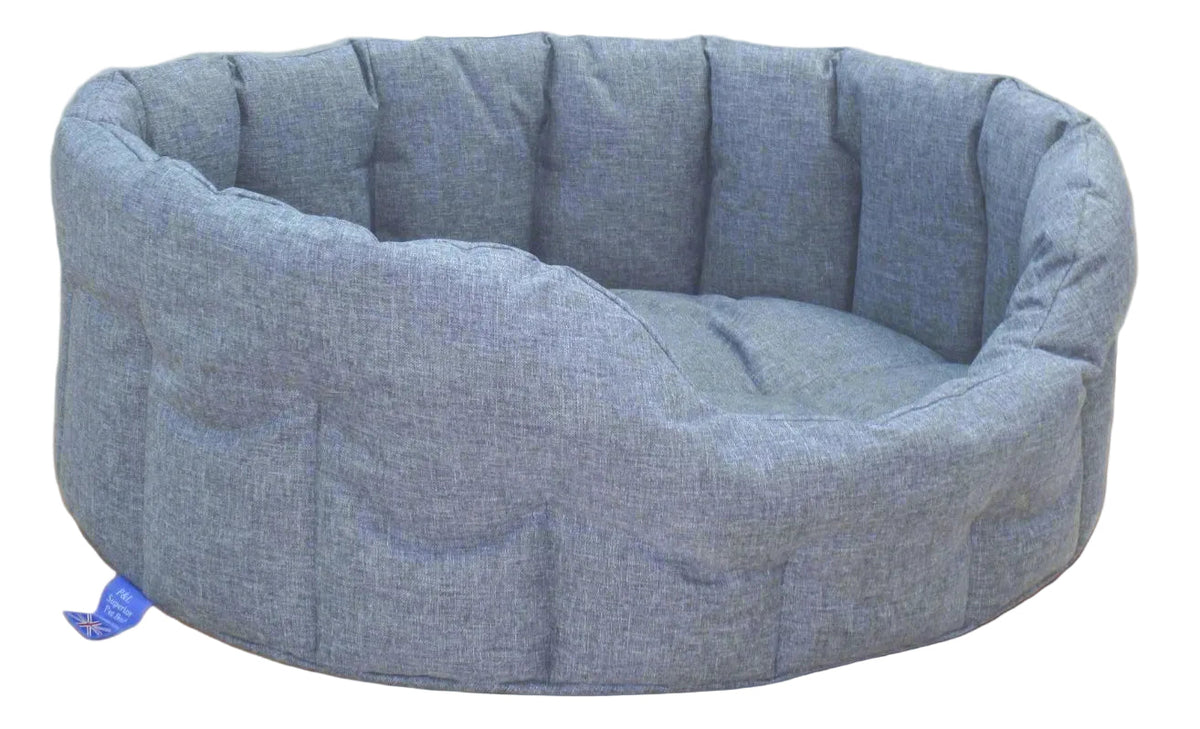 Country Dog Heavy Duty Waterproof Oval Dog Bed