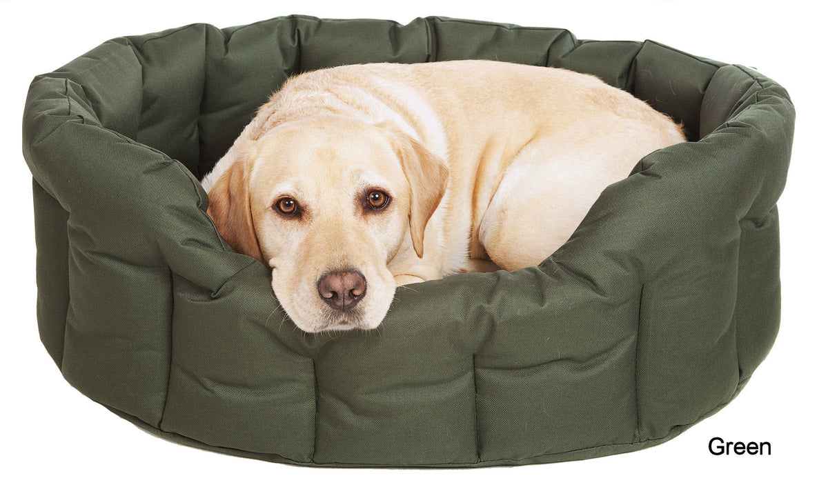 Country Dog Heavy Duty Waterproof Oval Dog Bed