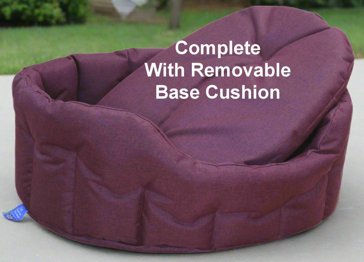 Country Dog Heavy Duty Waterproof Oval Dog Bed