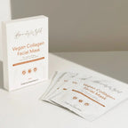 Raw Beauty Lab Vegan Collagen Face Mask – Box of 4