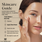 Love Mushrooms Collagen Truffle Sheet Face Mask – Single