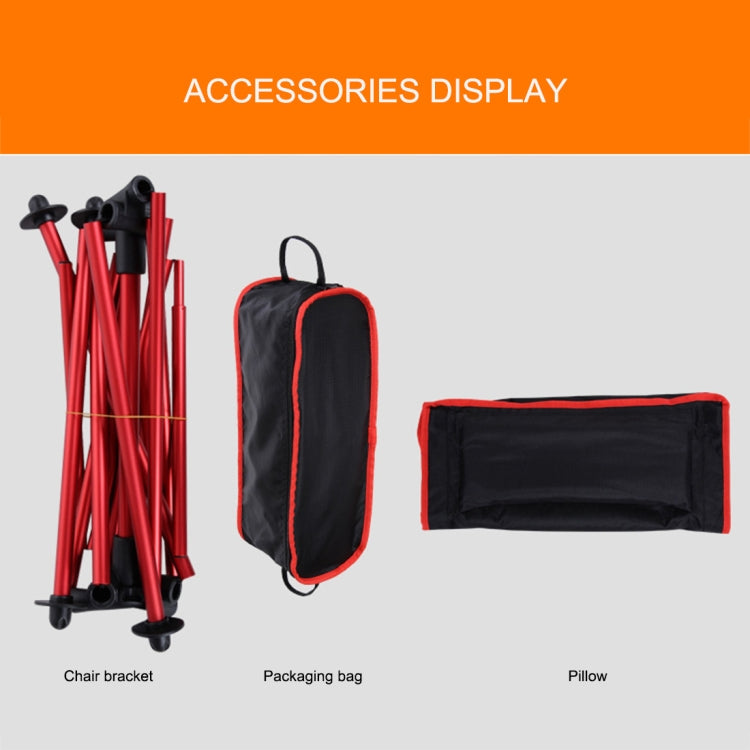Lightweight Folding Camping Chair – Aluminium Frame, 100kg Capacity