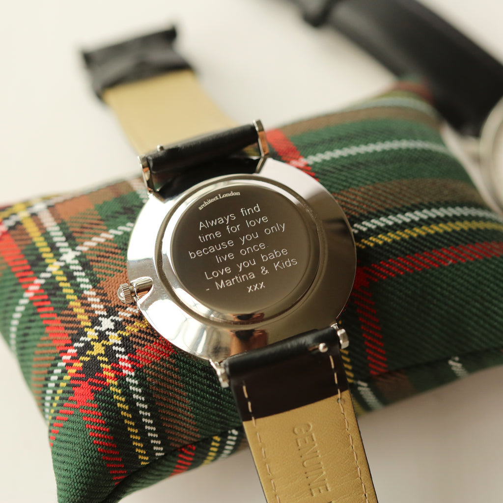 Personalised Men’s Architect Zephyr Watch – Custom Engraving
