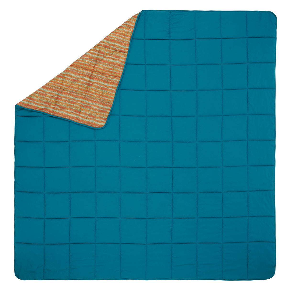 Kelty Biggie Blanket - Stormy Blue/Melted Stripes
