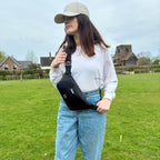 PupClub Dog Walking Bum Bag – Black