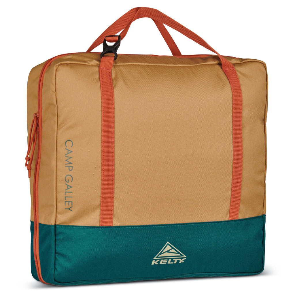Kelty Camp Galley Camp Kitchen Organiser - Dull Gold/Deep Teal