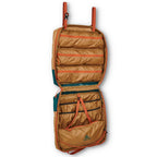 Kelty Camp Galley Camp Kitchen Organiser - Dull Gold/Deep Teal