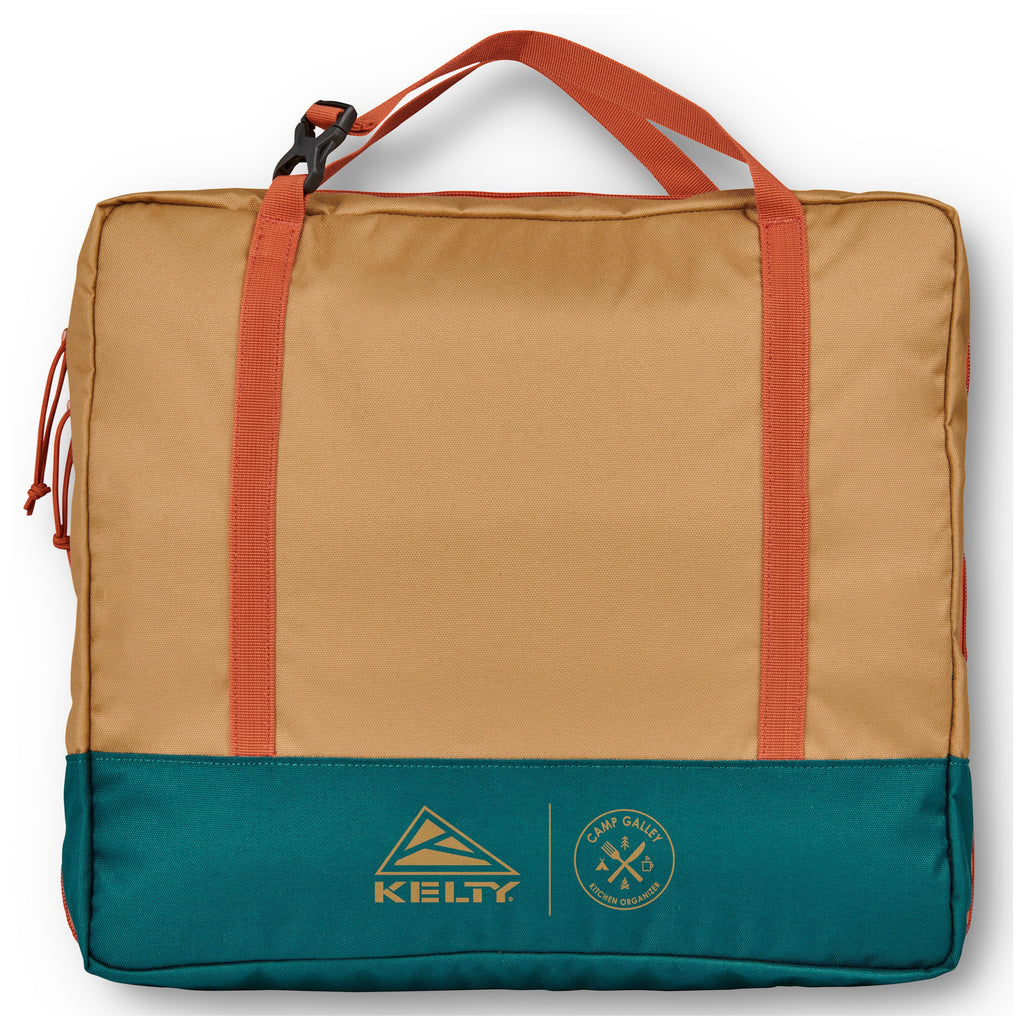 Kelty Camp Galley Camp Kitchen Organiser - Dull Gold/Deep Teal