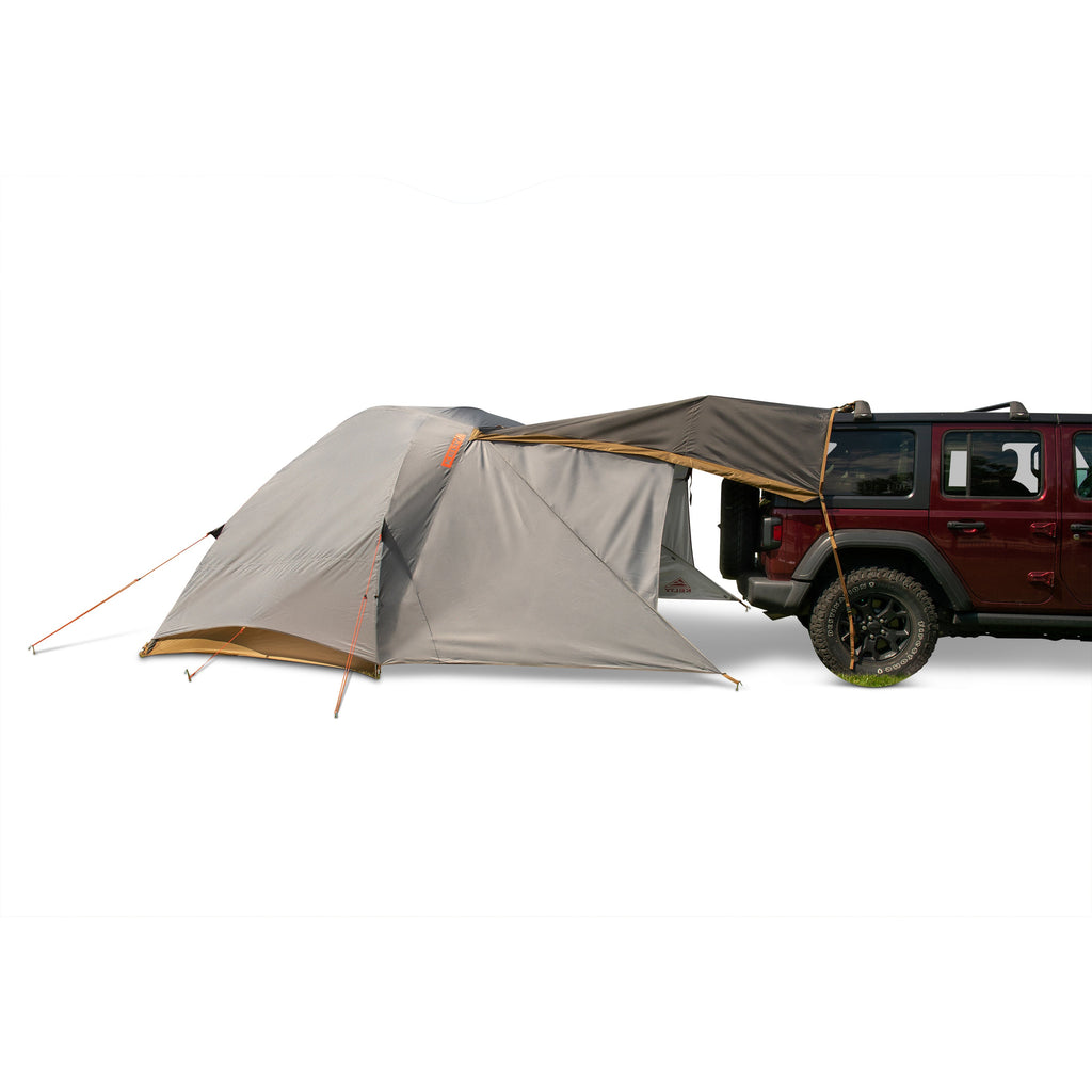 Kelty Caboose 4 Person Vehicle Tent - Smoke/Beluga/Dull Gold