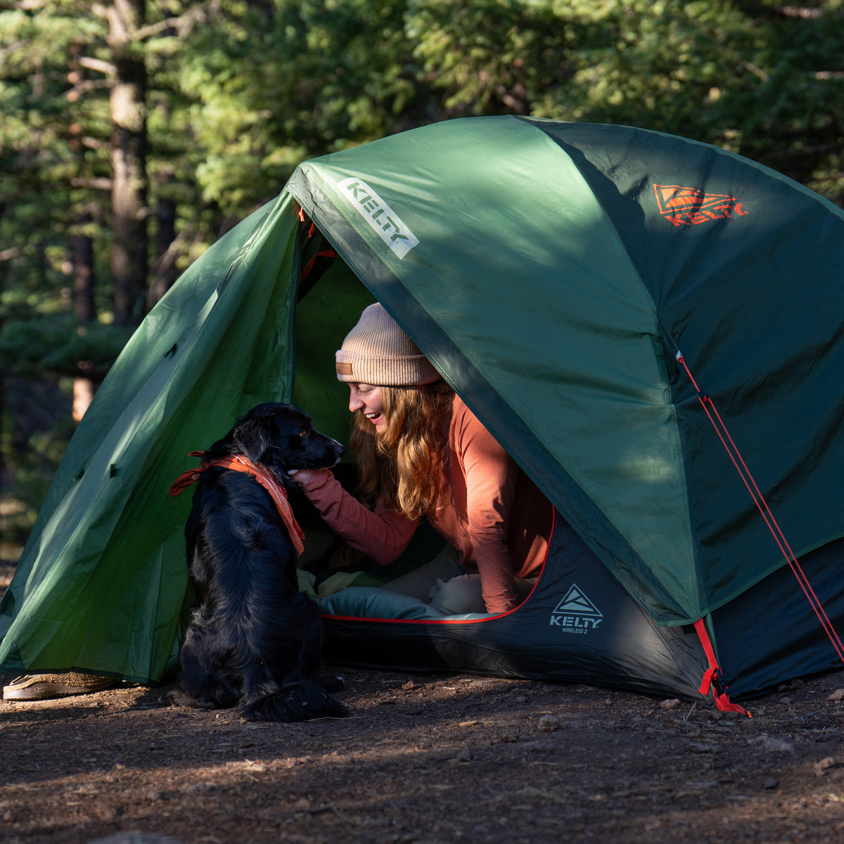 Kelty Wireless 2 Person Tent - Dill/Black Forest