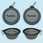 Collapsible Dog Bowl – Grey