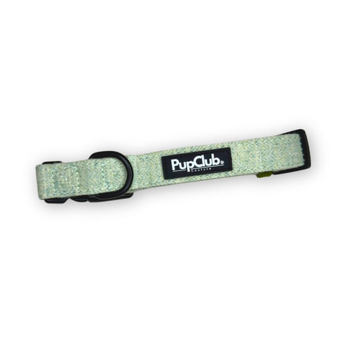 Dog Collar – Tweed Sage