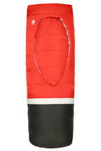 Sierra Designs Frontcountry Bed 20°F (-7°C) Synthetic Sleeping Bag - Long - Red/Grey
