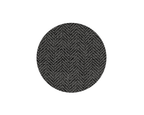 THE BALMORAL | LUXURY GREY HERRINGBONE & FAUX FUR REVERSIBLE DOG BLANKET