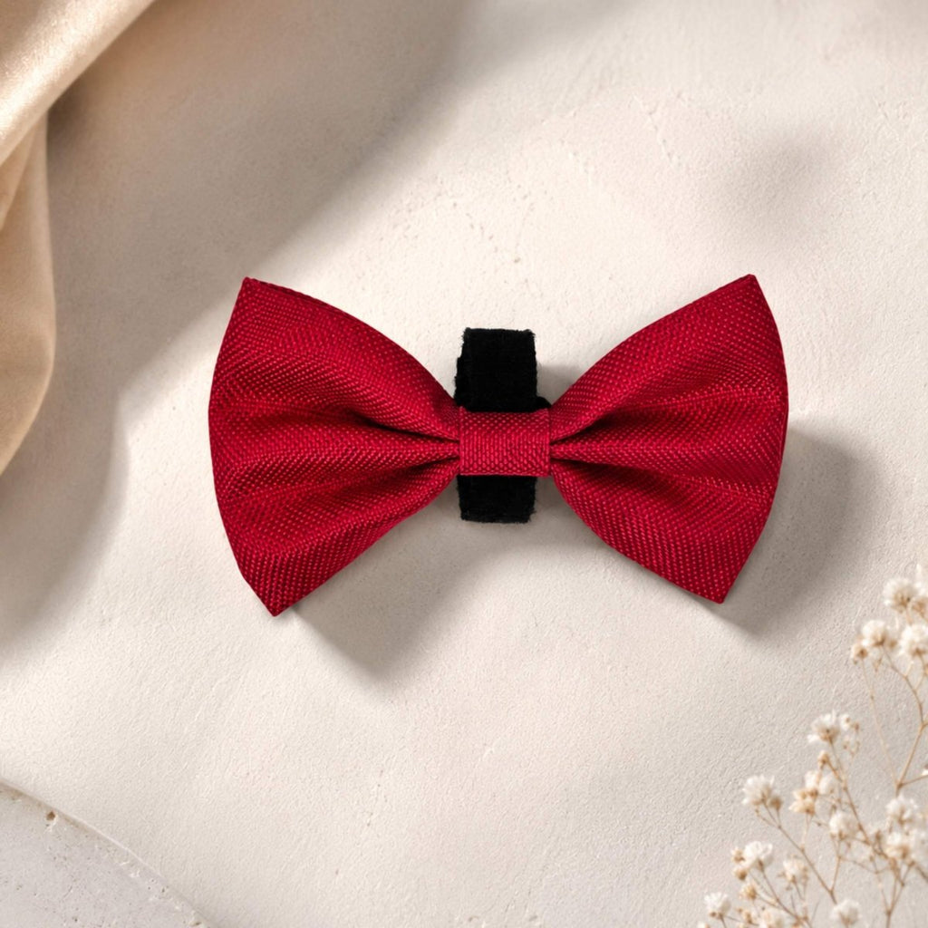 Dog Bow Tie – Berry Red