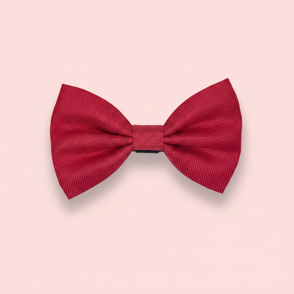 Dog Bow Tie – Berry Red